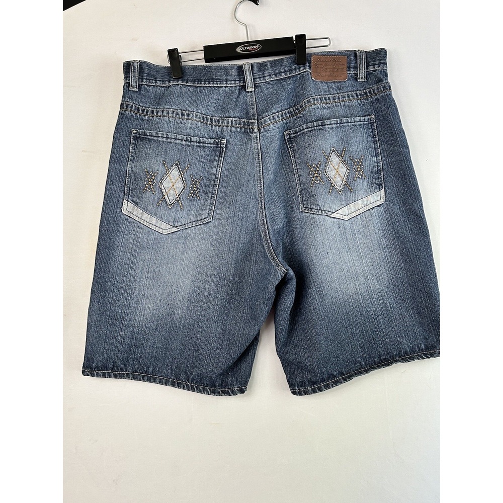 Vintage Y2K 2000s Phat Farm Men's Jean Shorts Oversize Skater Hip Hop Size 40